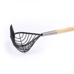 Quarterback Short Handle Basket Rake