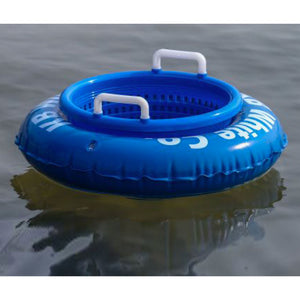 BIG BLUE FLOATING BASKET- CURRENTLY AQUA BLUE BASKET