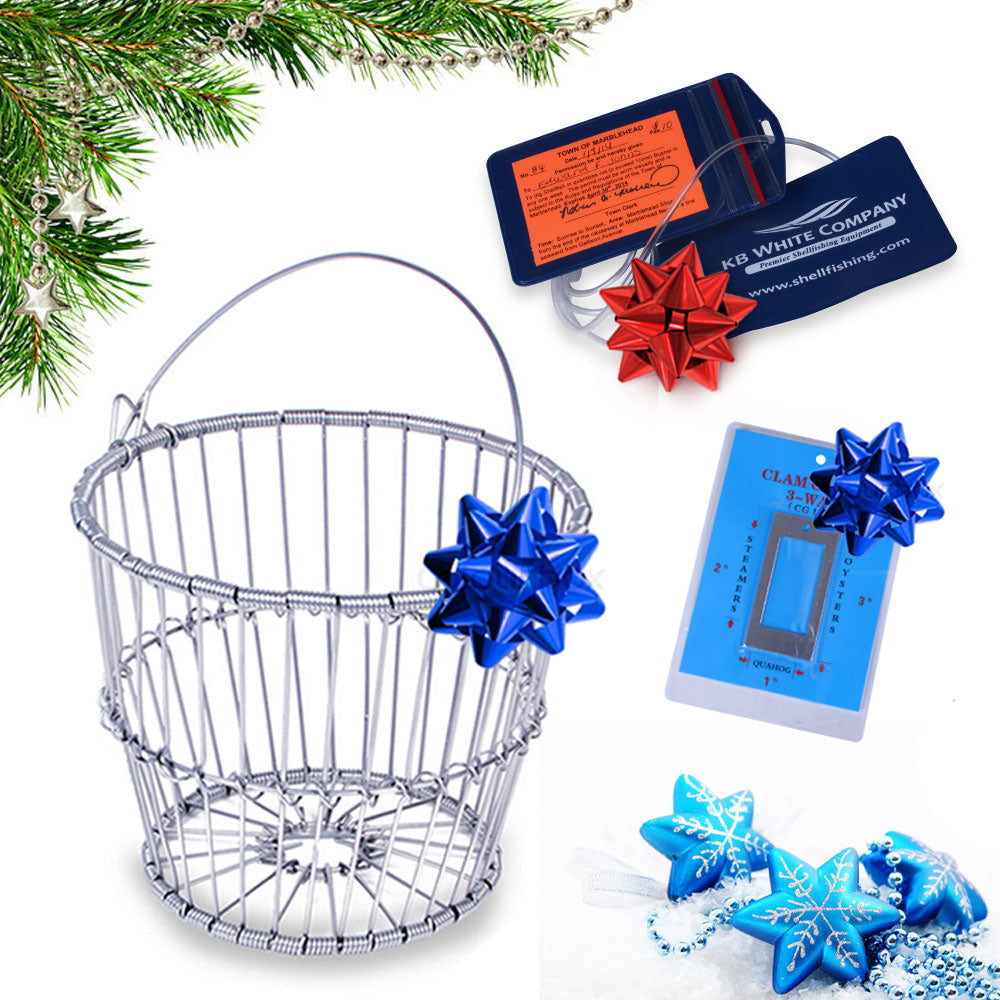 Seasonal Package 22: COMPLETE PECK CLAM BASKET