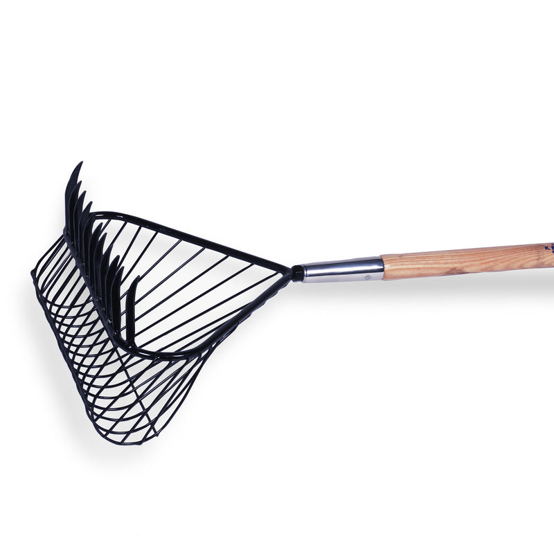 Big Mouth 11 Tine Steel Basket Rake with Stainless Teeth ! NEW 2024 ...