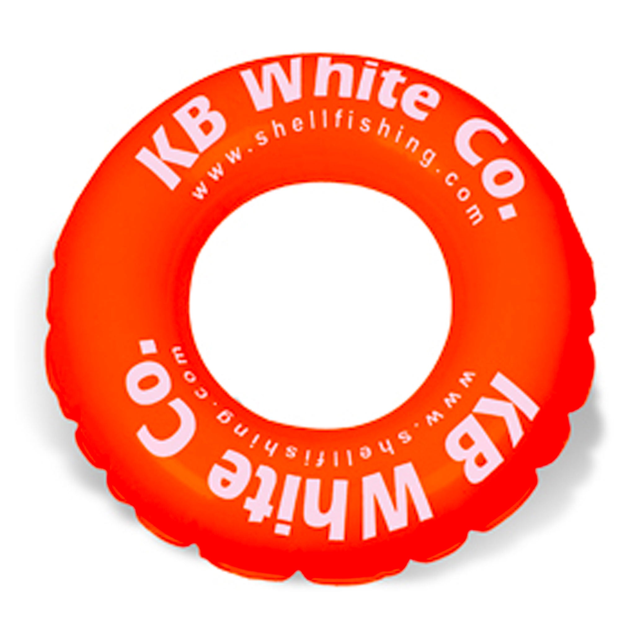 Large Fish Basket Float Ring - KB White
