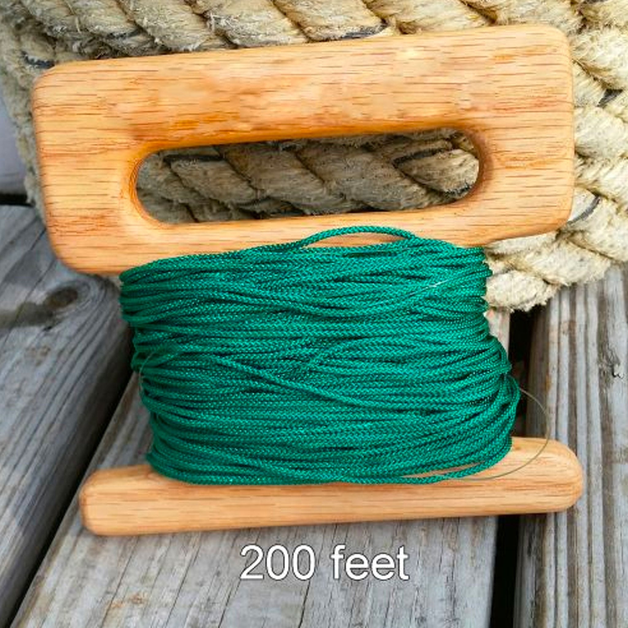 Easy Hold Hand Line- by New England Hand Line - KB White, hand line rope 