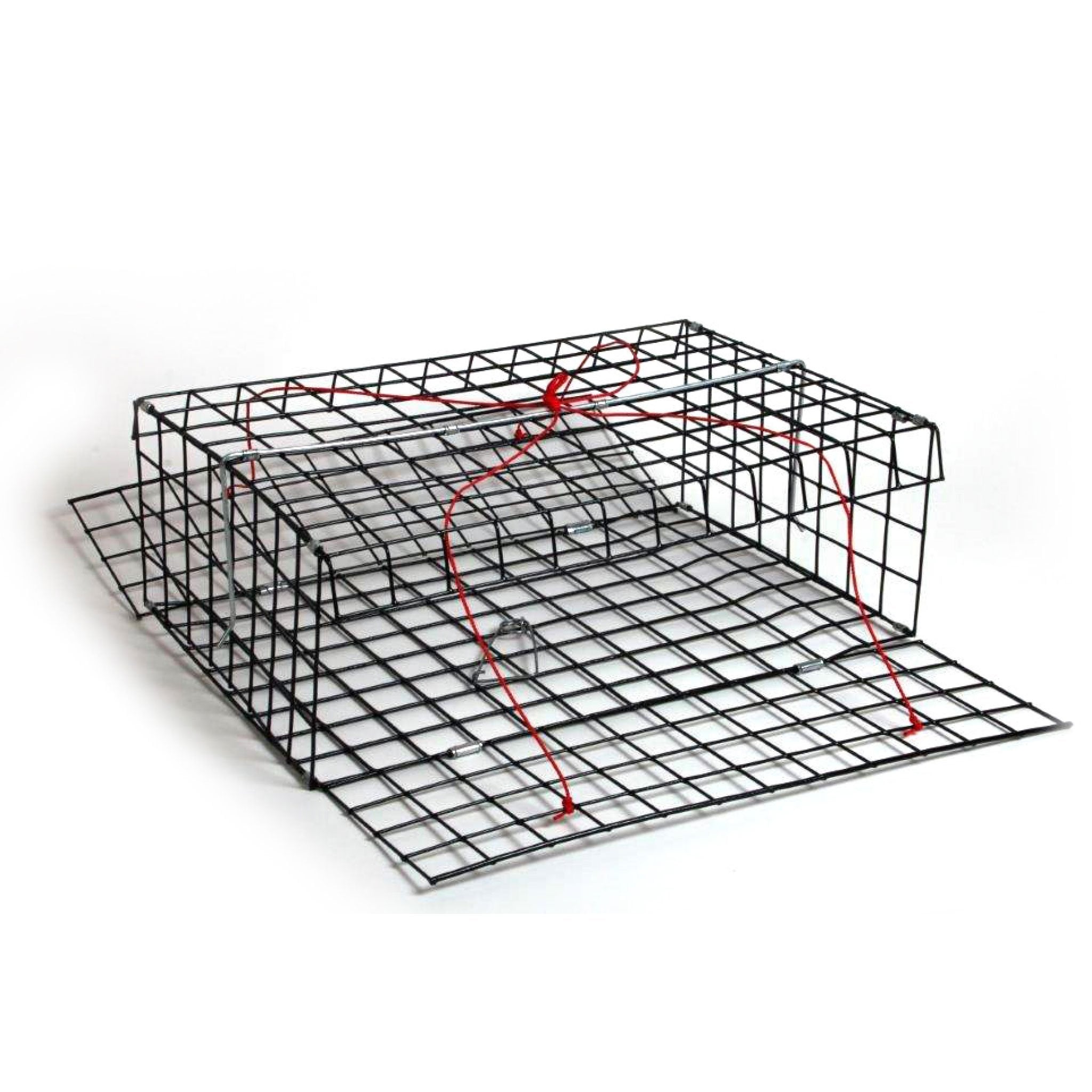 E-Z Catch Folding Collapsible Crab Trap- 2 Door-P-1002 - KB White